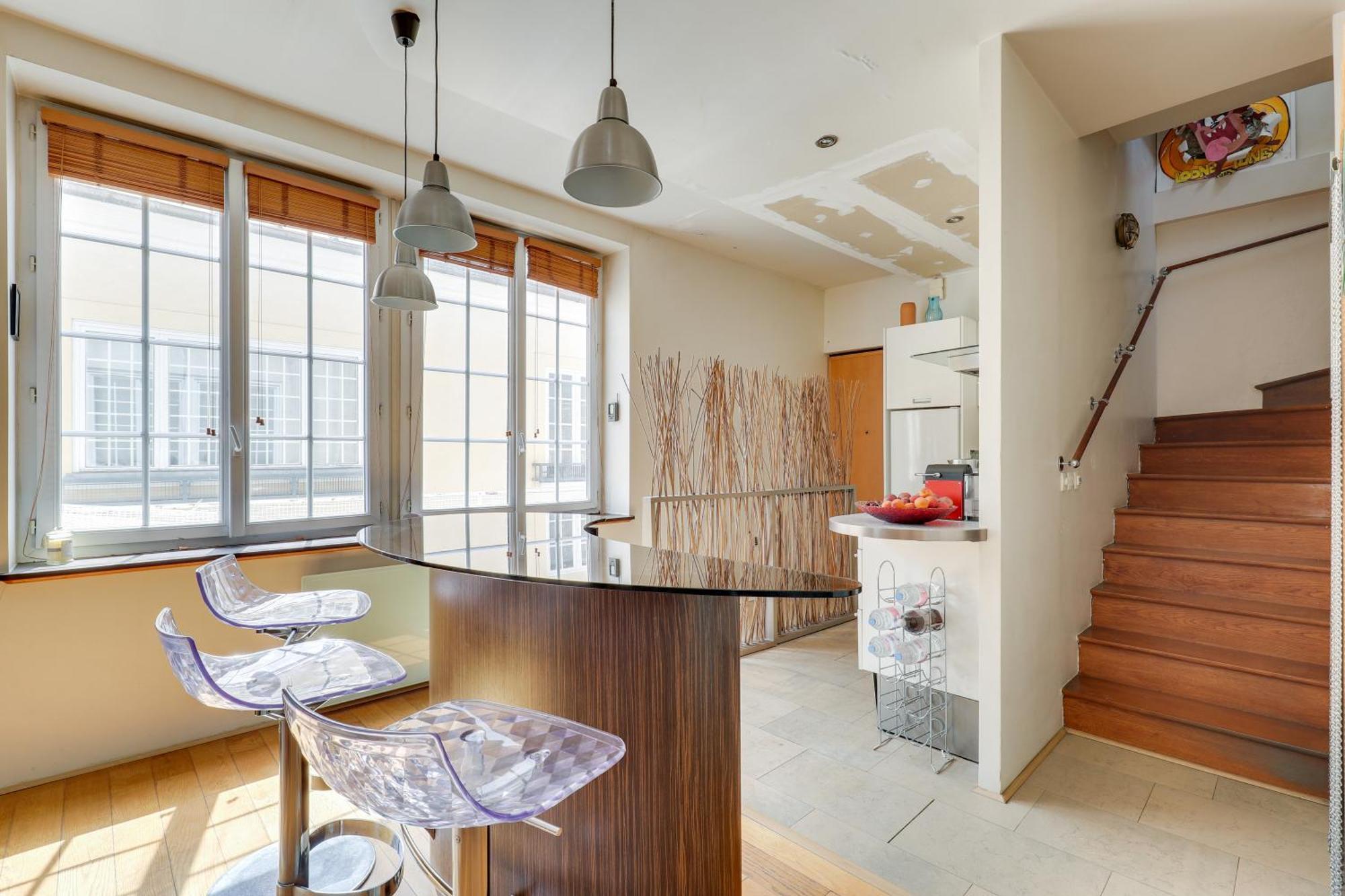 Duplex Calme Et Lumineux Au Coeur De Bastille Parigi