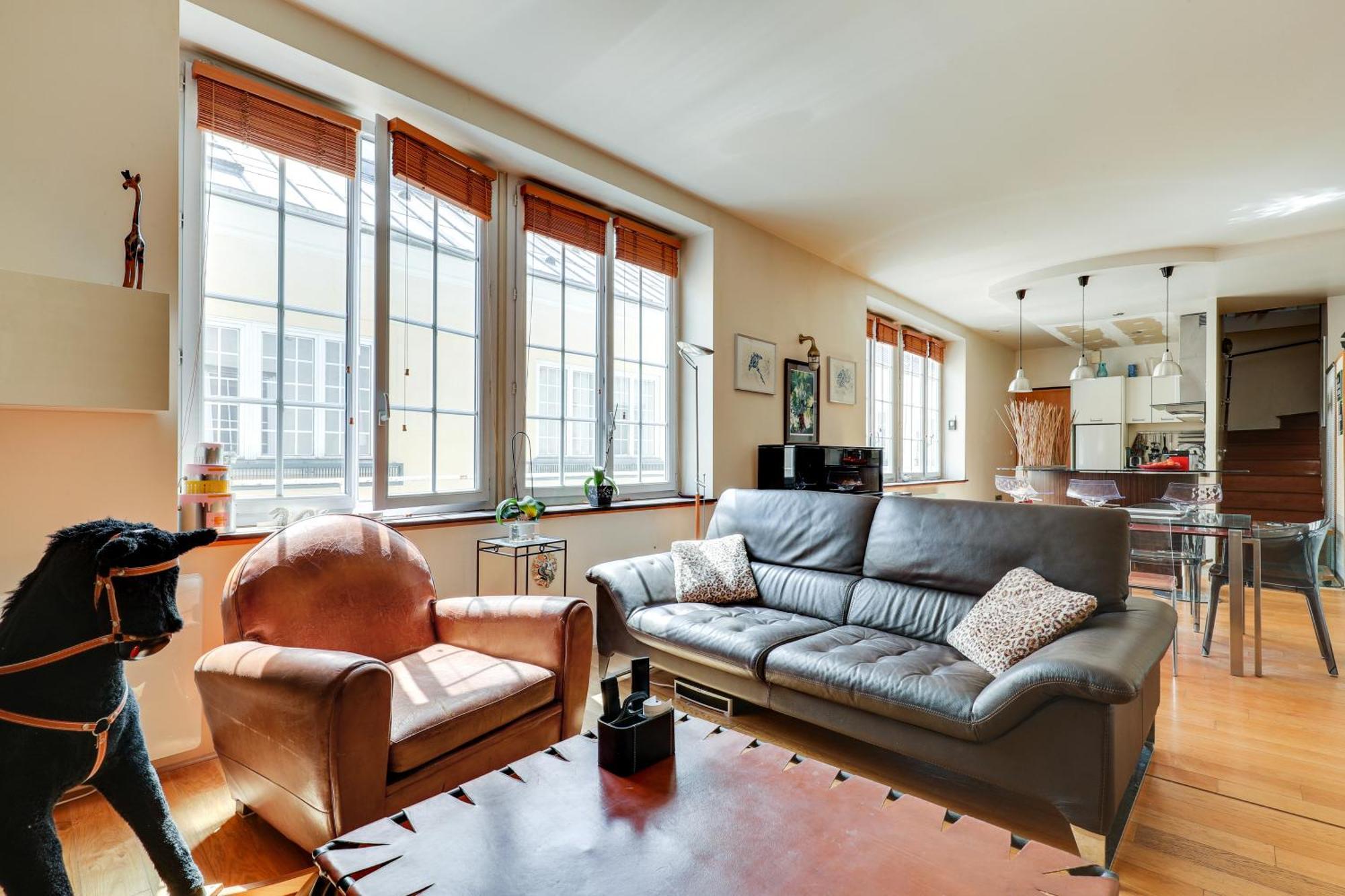 Duplex Calme Et Lumineux Au Coeur De Bastille Appartamento *